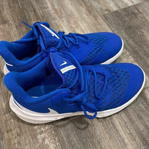 Nike Hypercourt Zoom Blue Women's Athletic - Picture 4 of 10